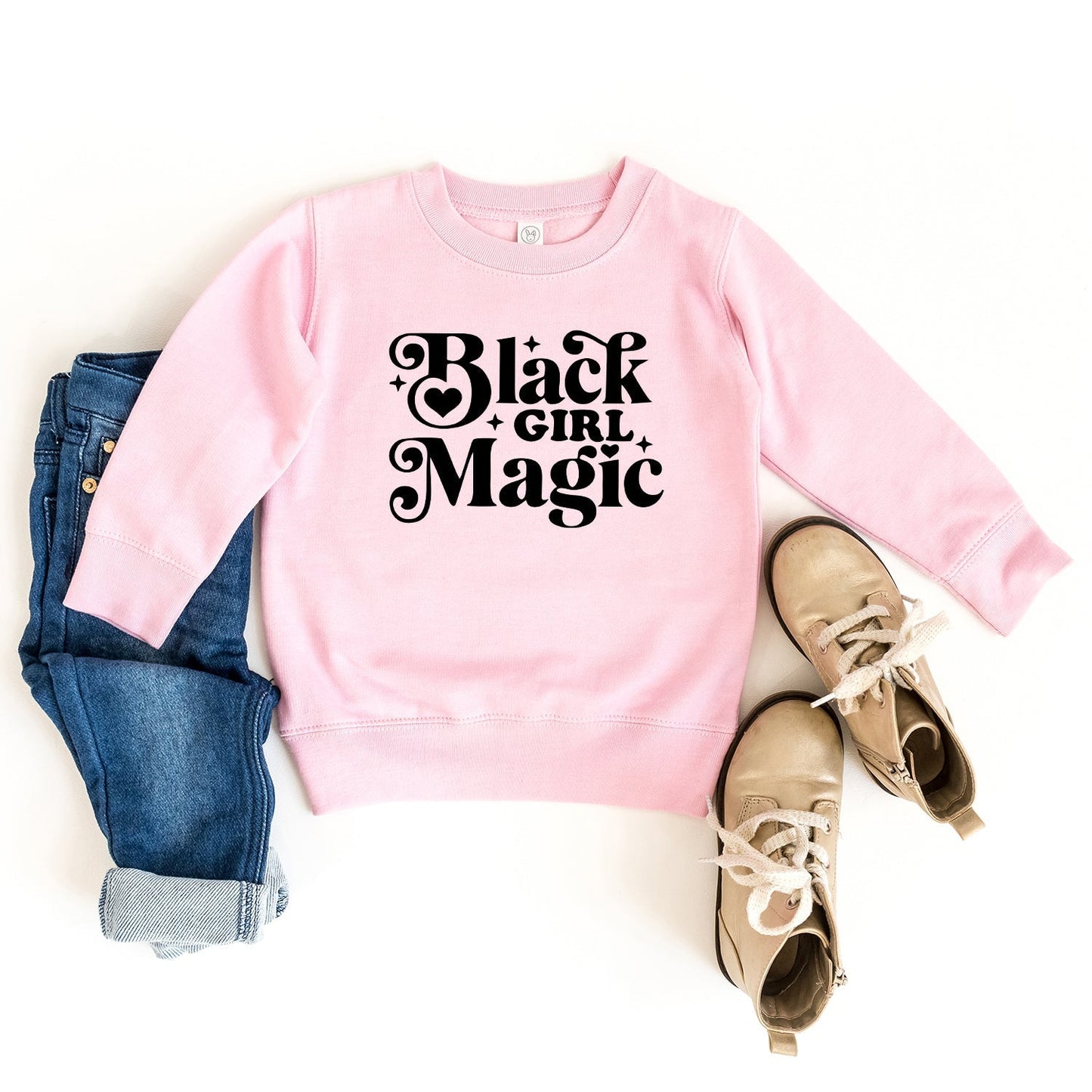 Black Girl Magic | Youth Ultra-Soft Graphic Sweatshirt