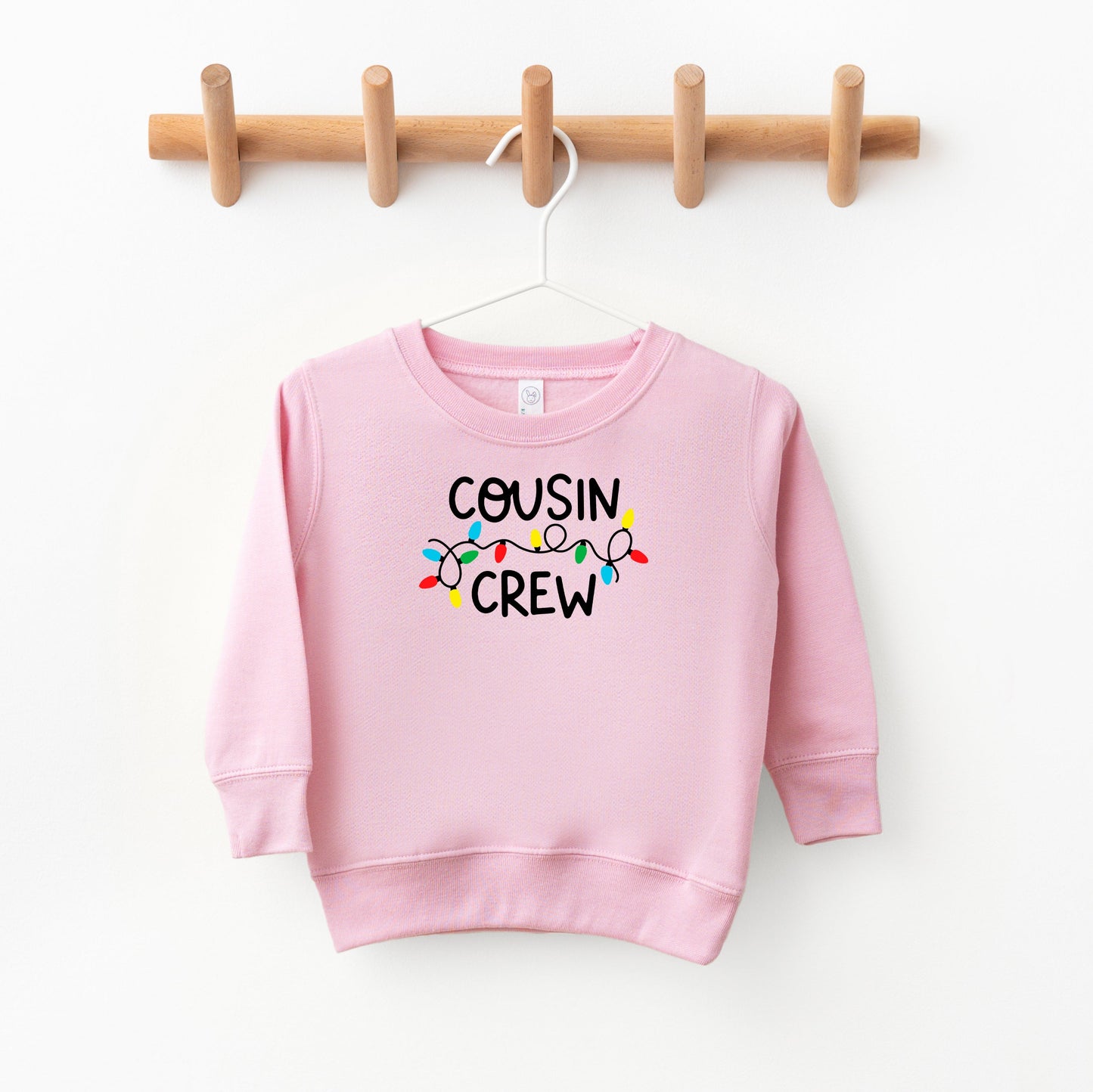 Cousin Crew Lights | Toddler Sweatshirt
