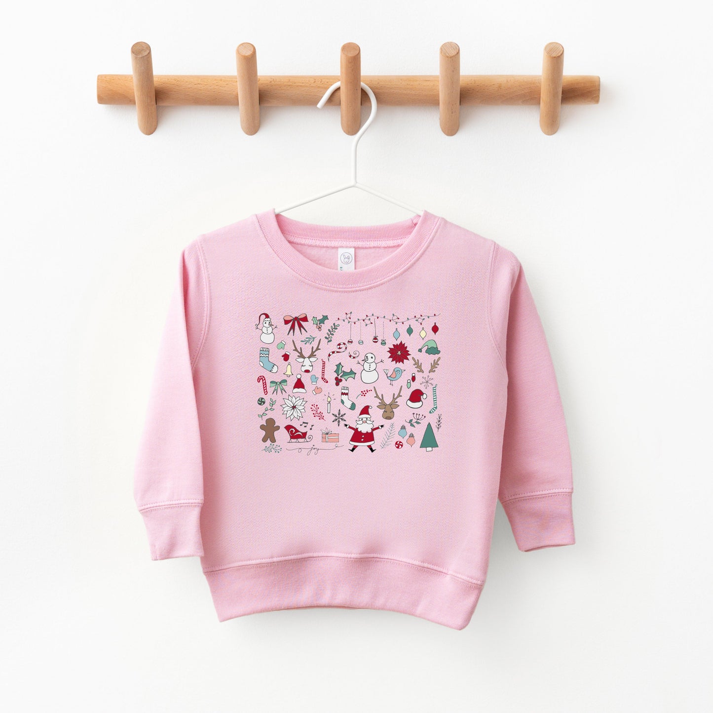 Christmas Doodles | Toddler Sweatshirt