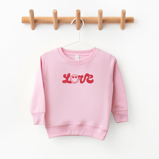 Love Smiley Face | Toddler Sweatshirt