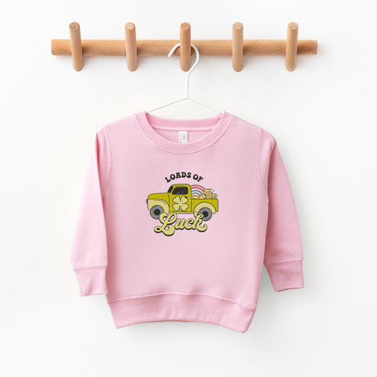 Loads Of Luck Retro Truck | Toddler Sweatshirt