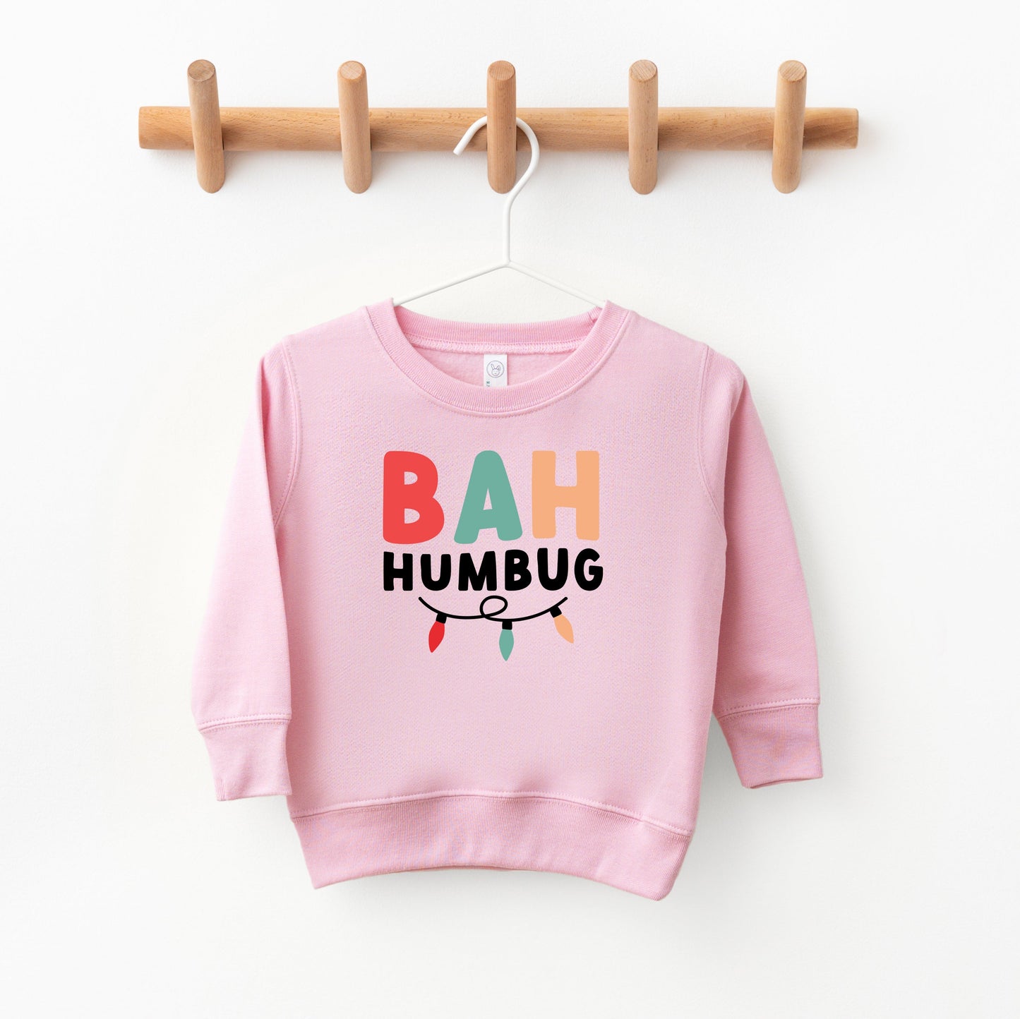 Bah Humbug Lights | Toddler Sweatshirt