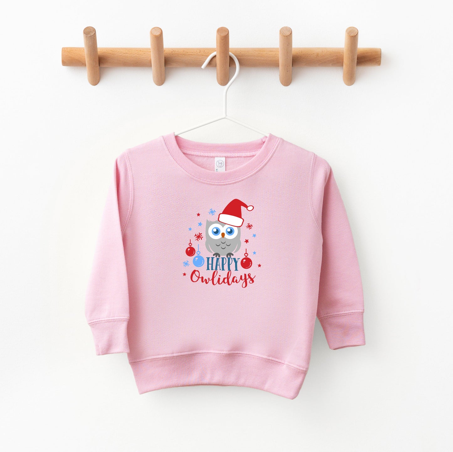 Happy Owlidays | Toddler Sweatshirt