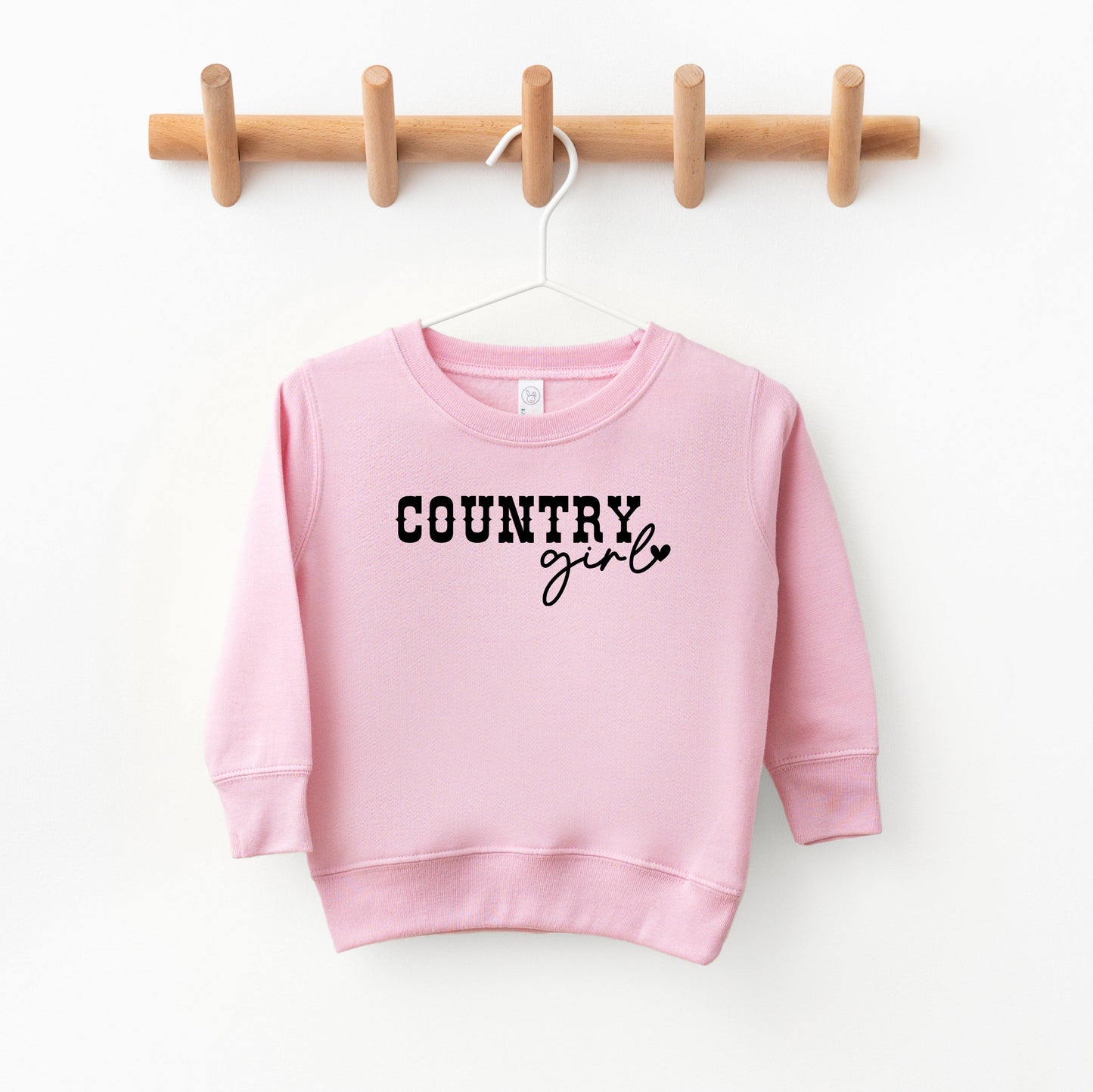 Country Girl Heart | Toddler Sweatshirt