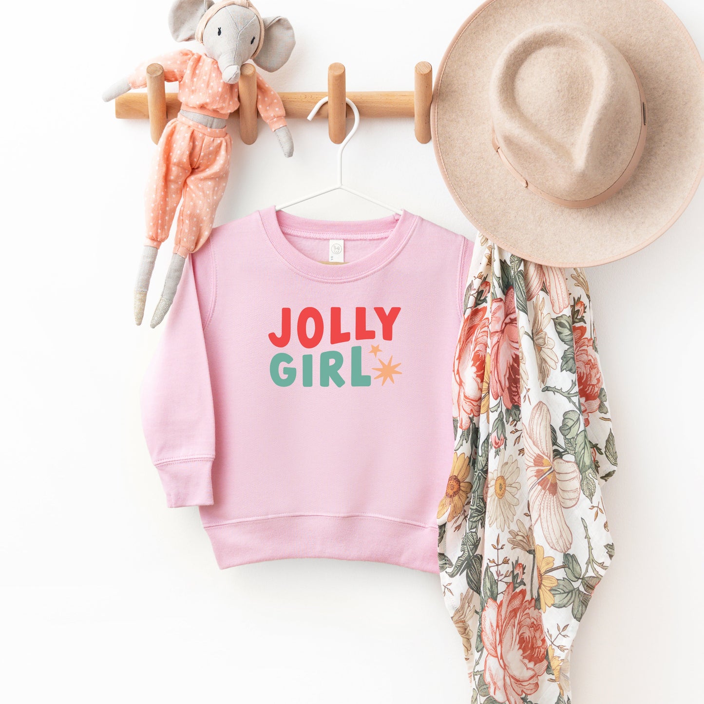 Jolly Girl Star | Toddler Sweatshirt