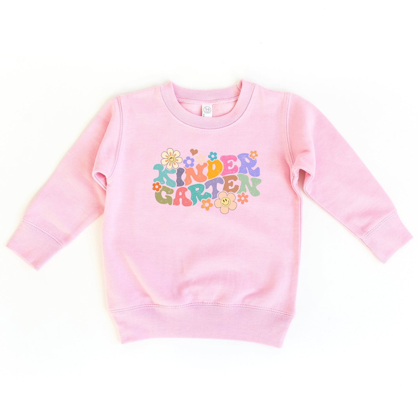 Kindergarten Flowers | Toddler Graphic Sweatshirt