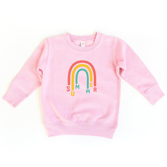 Rainbow Summer | Toddler Sweatshirt