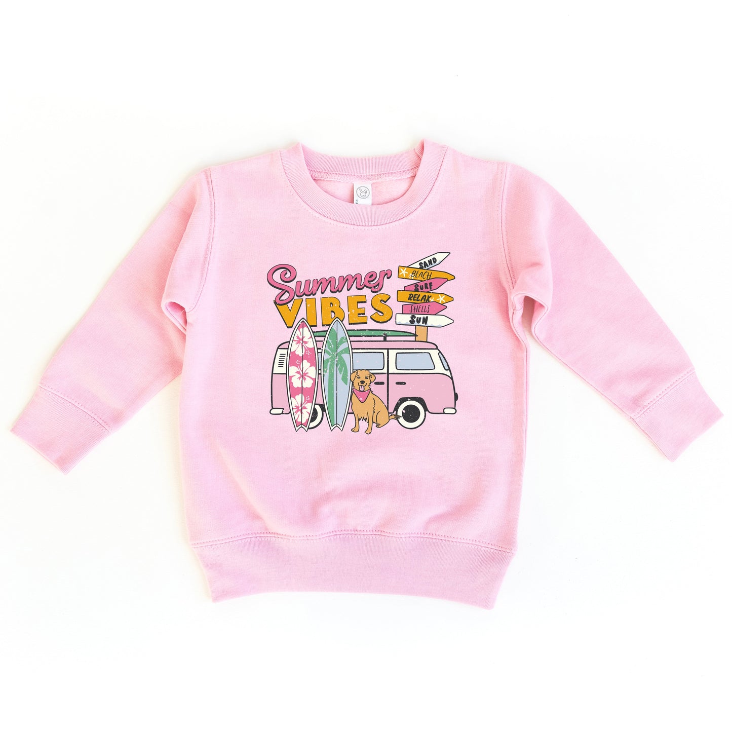 Summer Vibes Dog | Toddler Sweatshirt