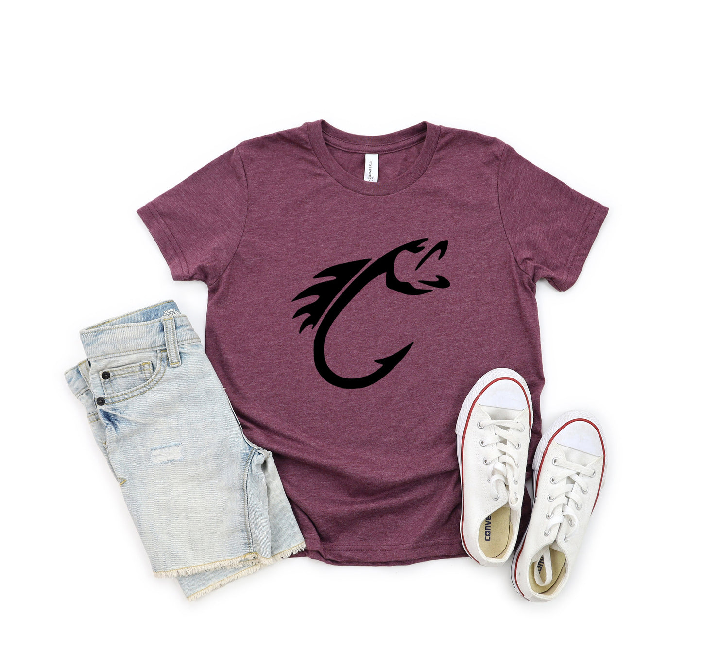 Fish Hook | Youth Short Sleeve Crew Neck