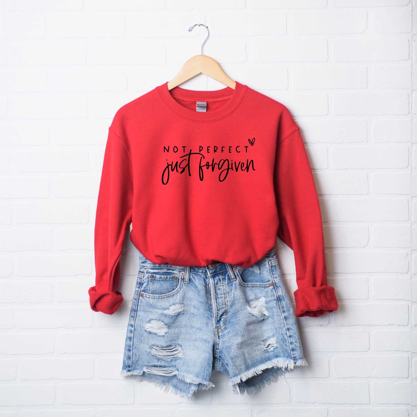 Not Perfect Just Forgiven | Sweatshirt