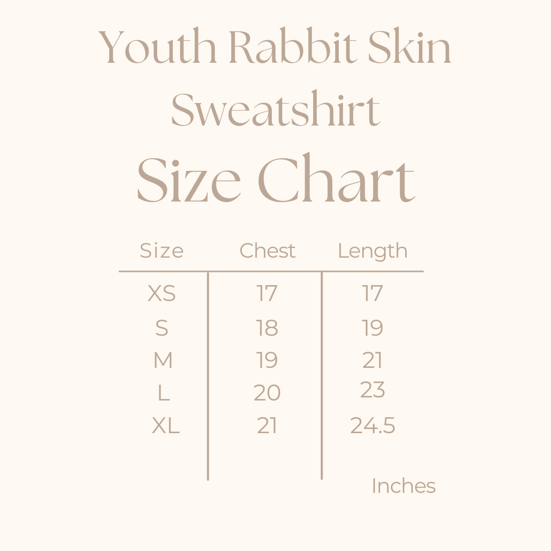 Love Cursive Paint - Youth Graphic Sweatshirt