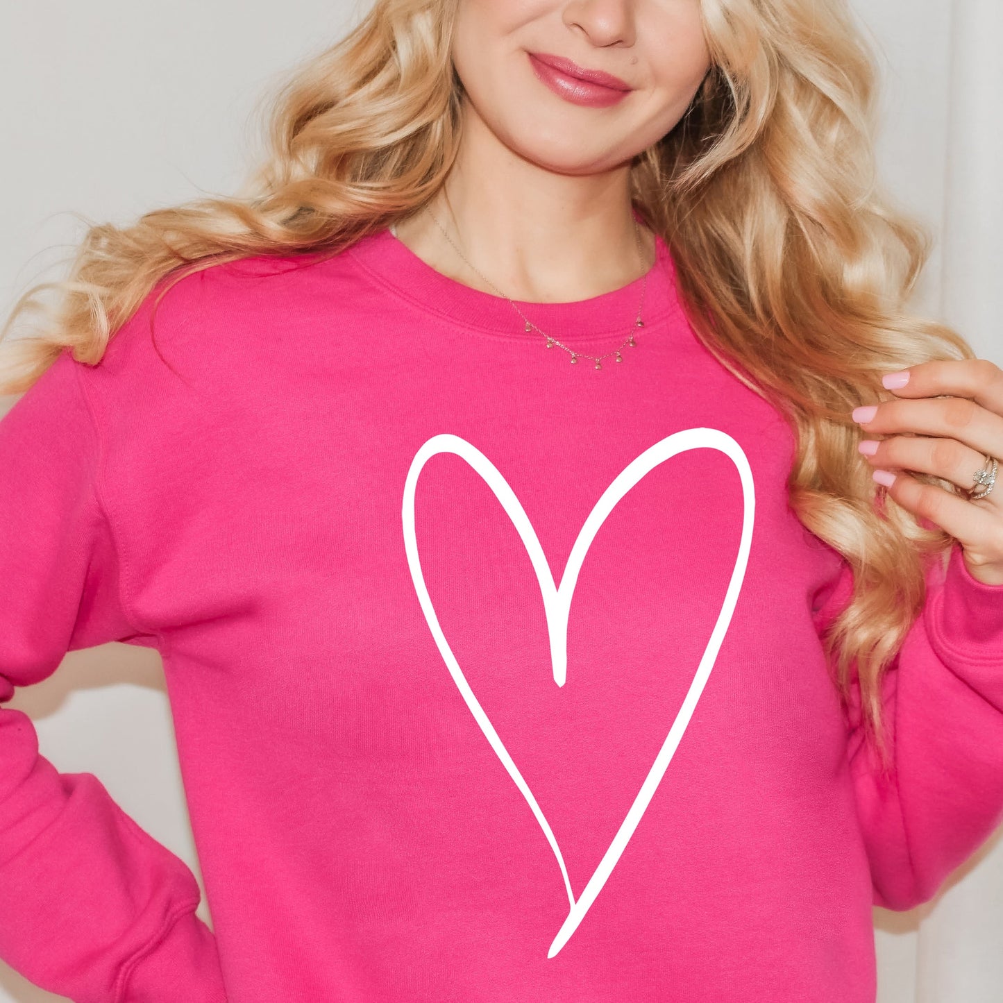 Hand Drawn Heart | Sweatshirt