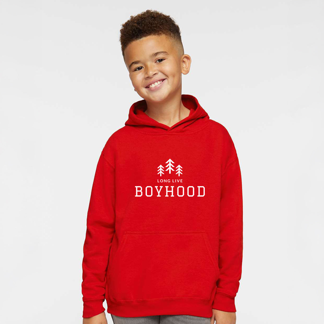 Long Live Boyhood | Youth Graphic Hoodie