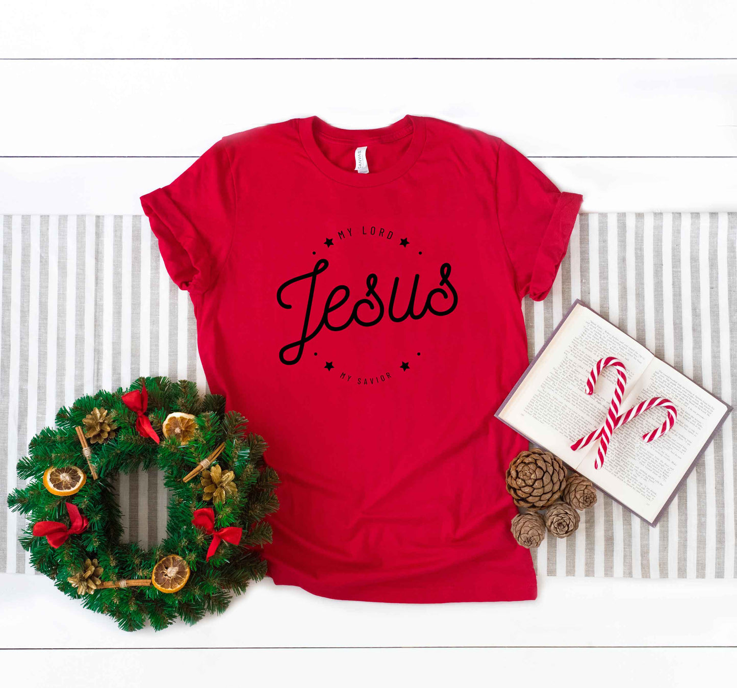 Jesus My Lord My Savior | Short Sleeve Crew Neck