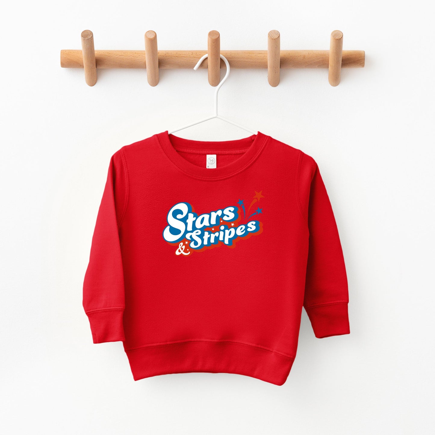 Stars and Stripes Firework | Toddler Sweatshirt