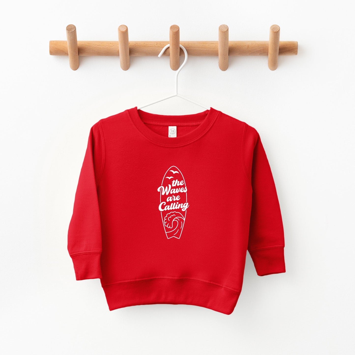 The Waves Are Calling Ocean Surf | Toddler Sweatshirt