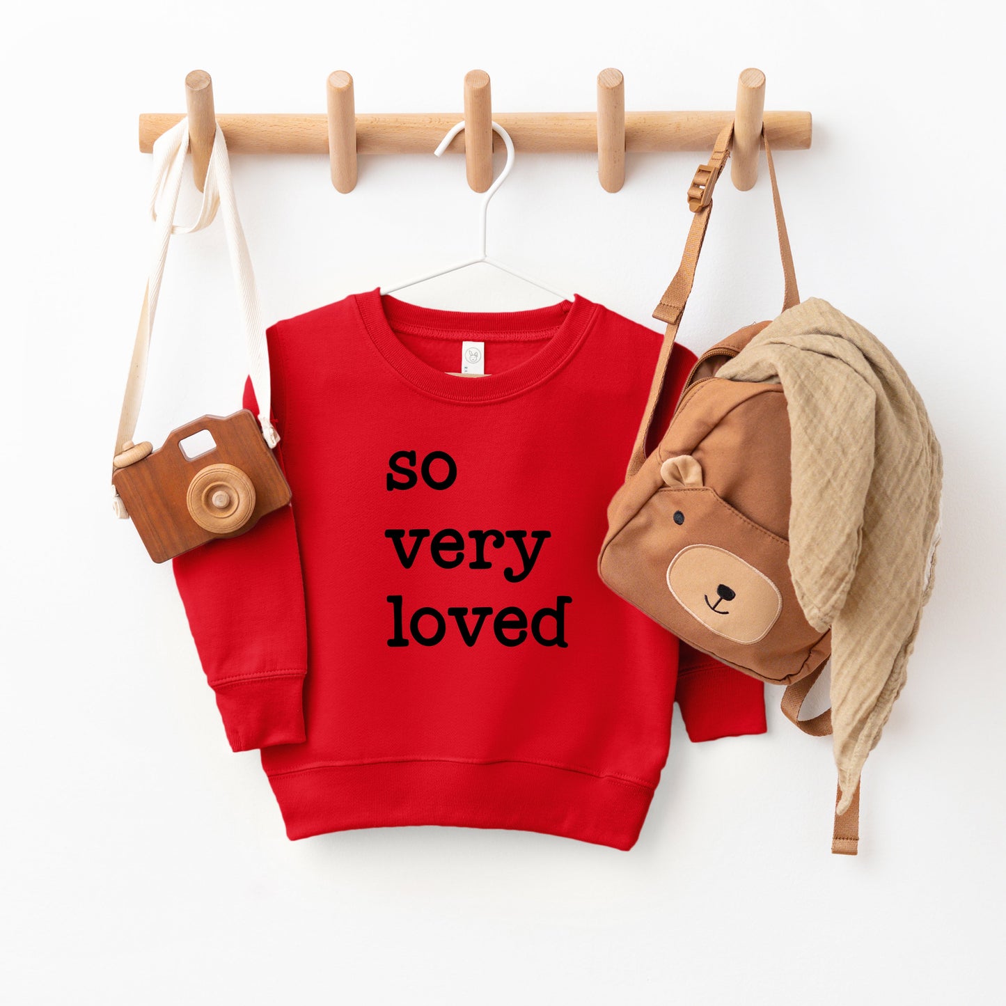So Very Loved | Toddler Sweatshirt