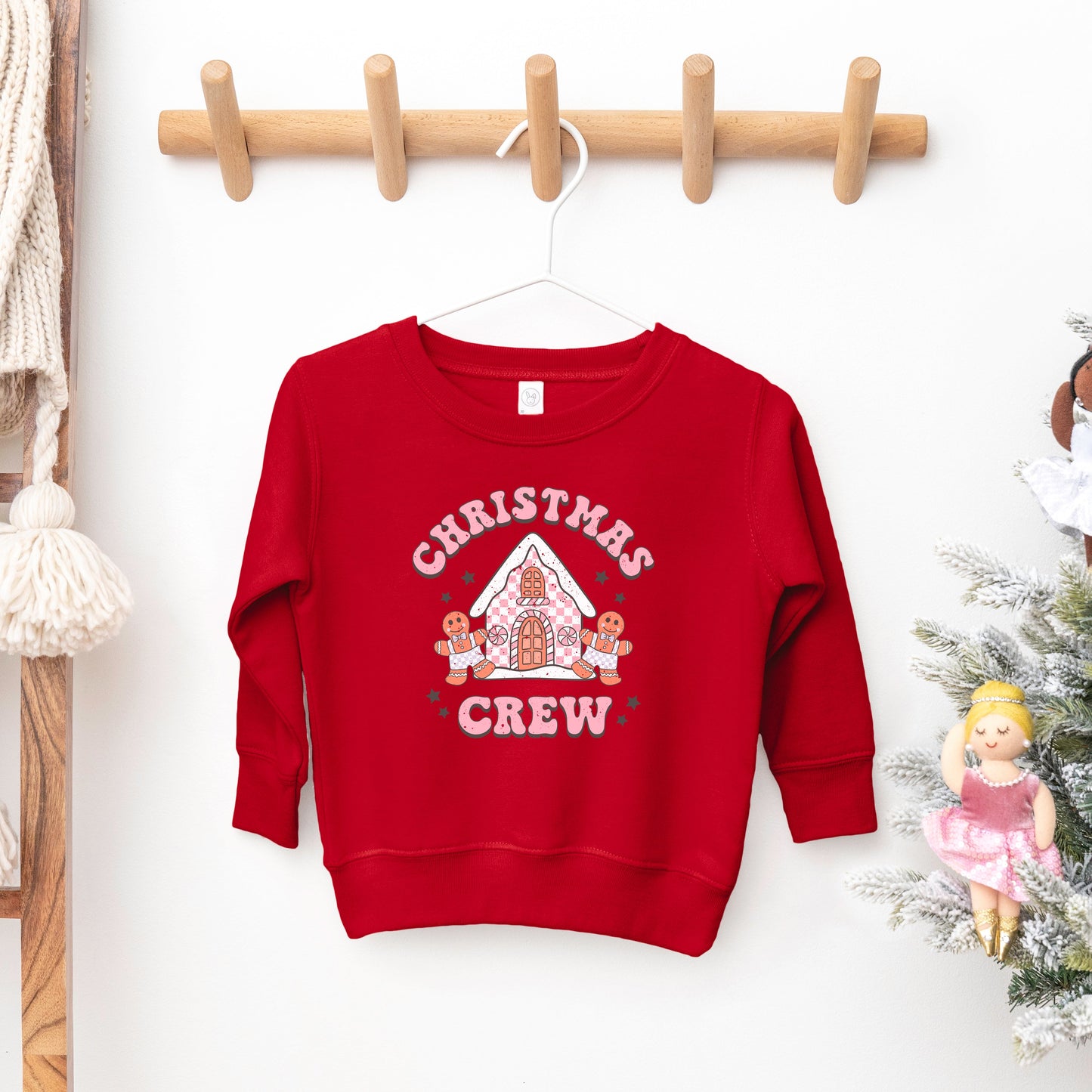 Christmas Gingerbread Crew | Toddler Sweatshirt