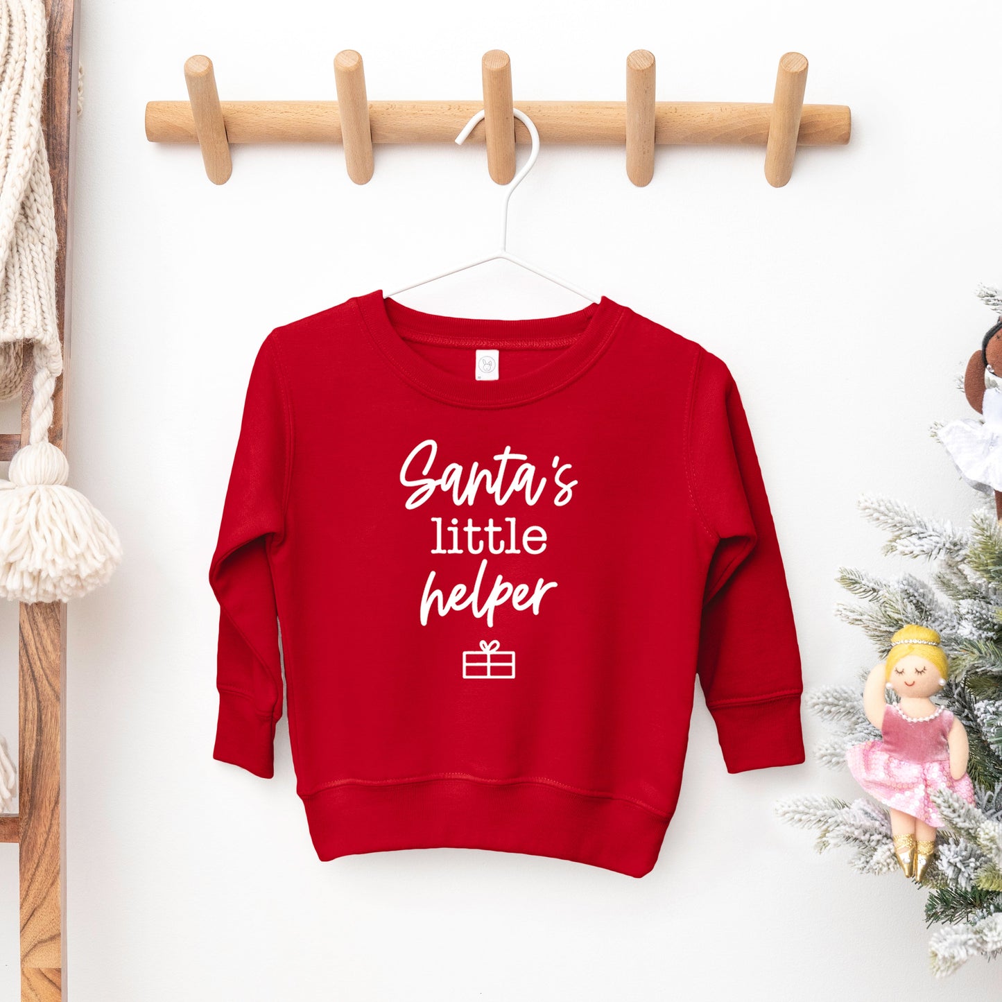 Santa's Little Helper | Toddler Sweatshirt