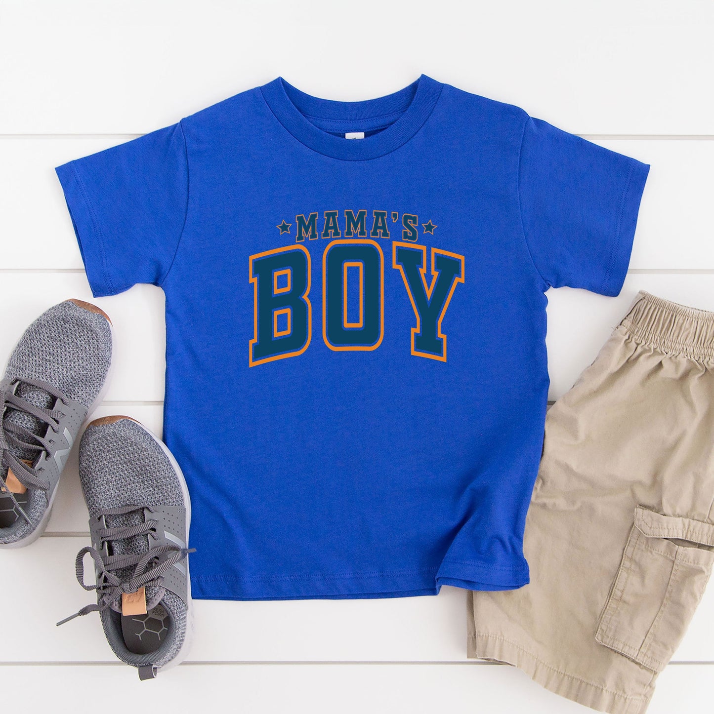 Mama's Boy Stars | Youth Graphic Short Sleeve Tee