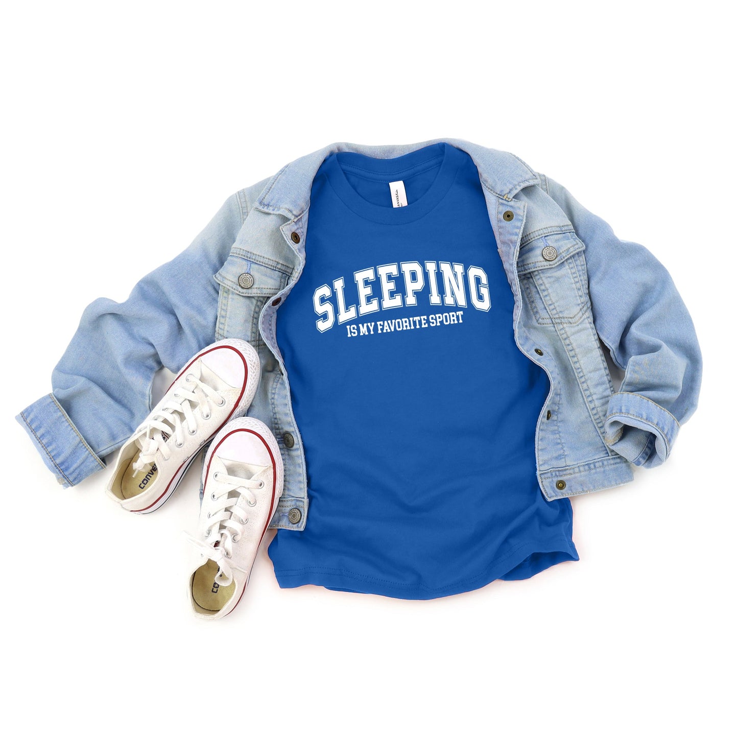 Sleeping is My Favorite Sport | Youth Short Sleeve Crew Neck