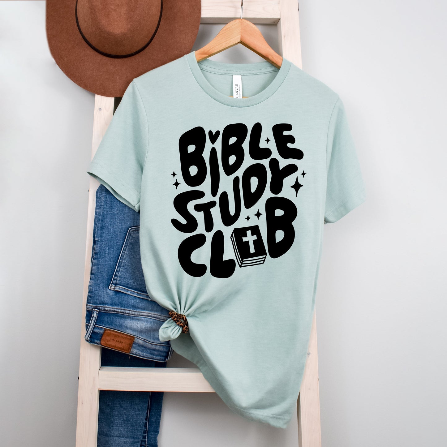 Bible Study Club | Short Sleeve Crew Neck