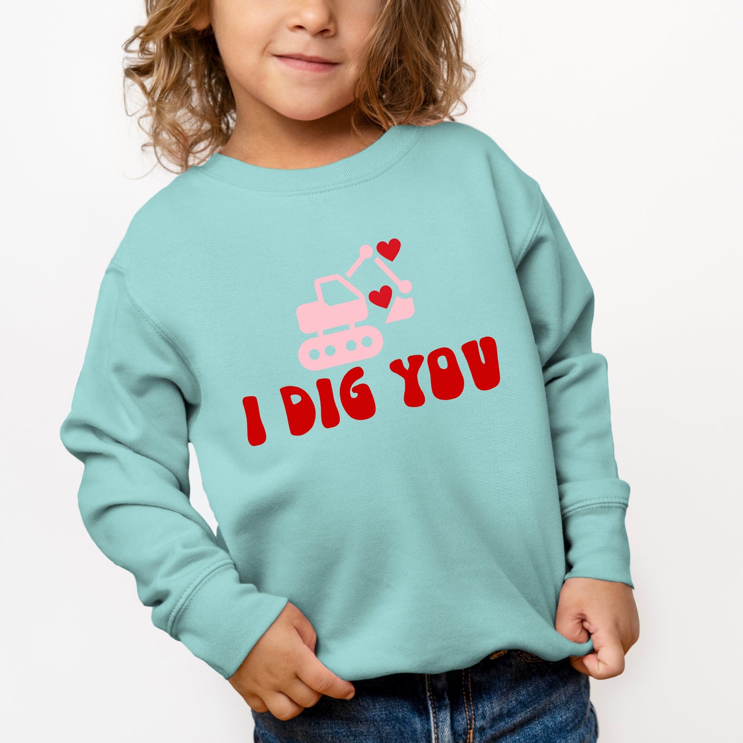 I Dig You | Youth Ultra-Soft Graphic Sweatshirt