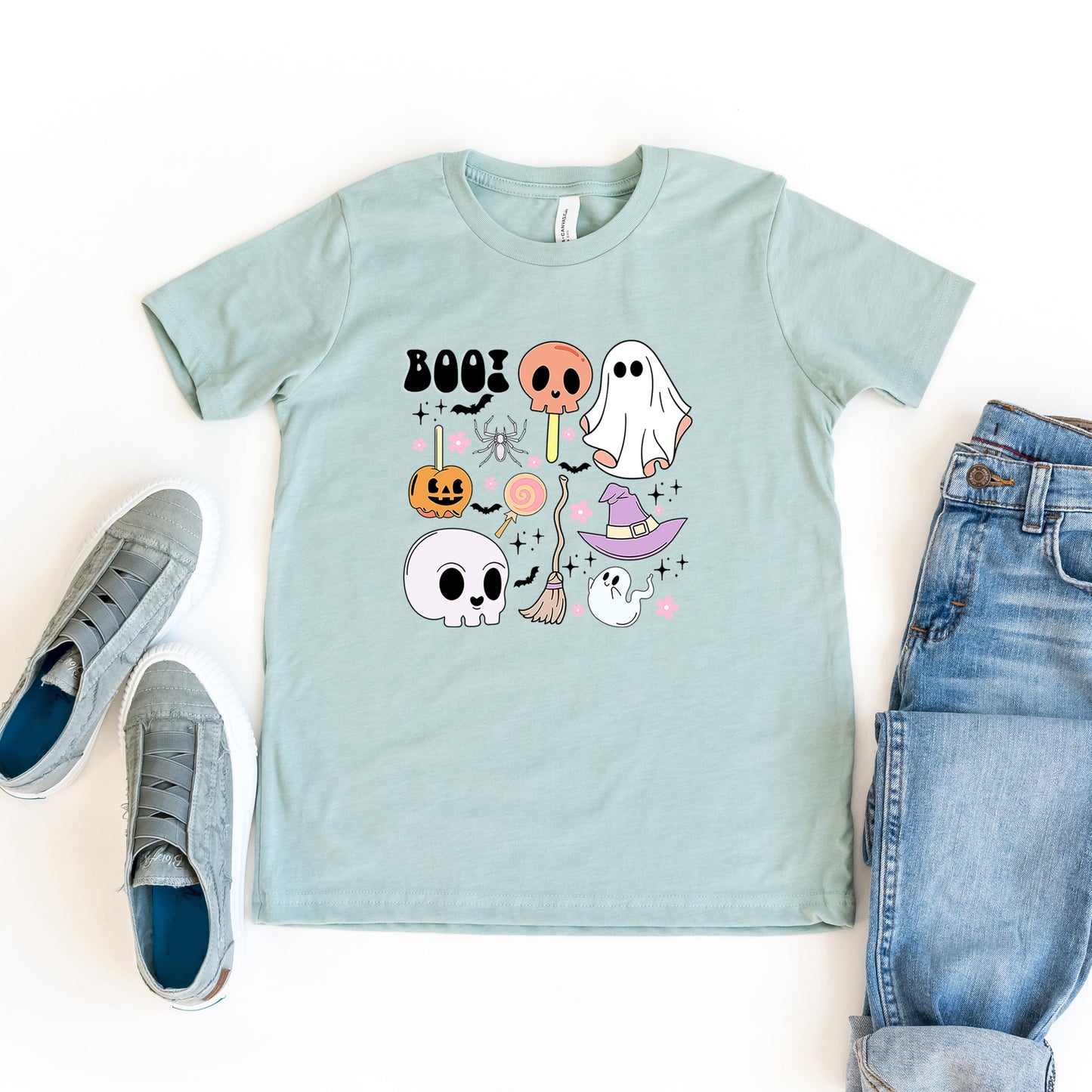 Boo Chart | Youth Short Sleeve Crew Neck