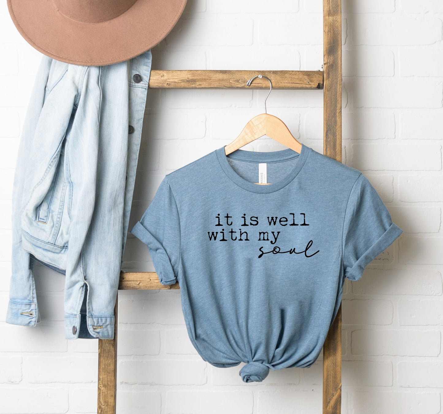 It Is Well With My Soul | Short Sleeve Crew Neck