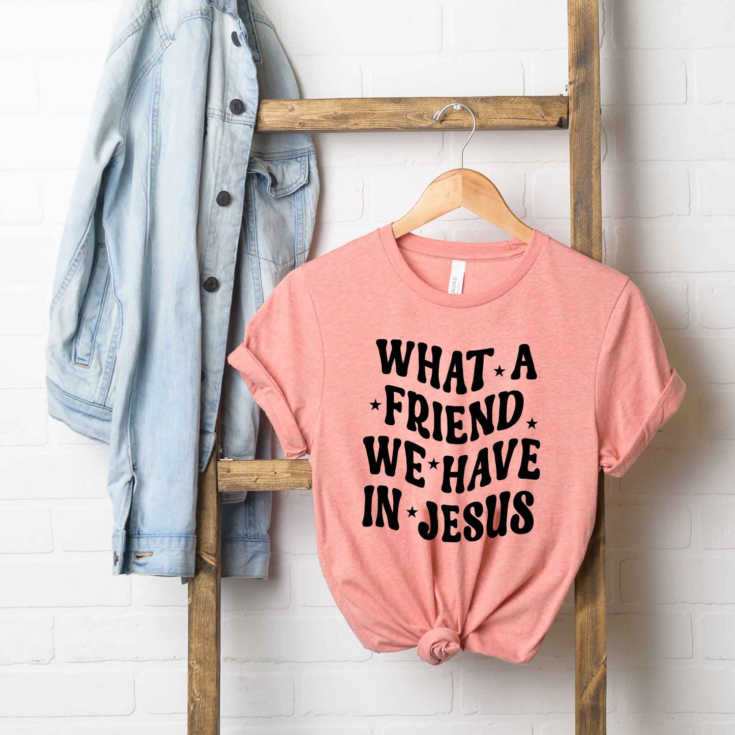 What A Friend We Have In Jesus | Short Sleeve Crew Neck