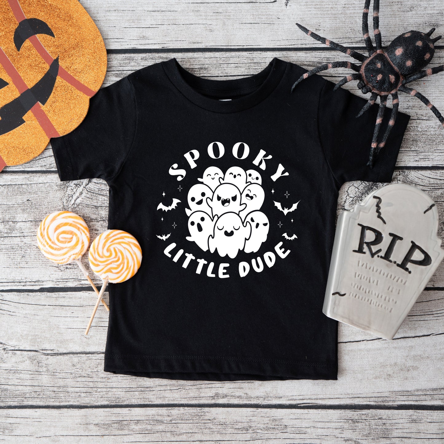 Spooky Little Dude | Youth Graphic Short Sleeve Tee