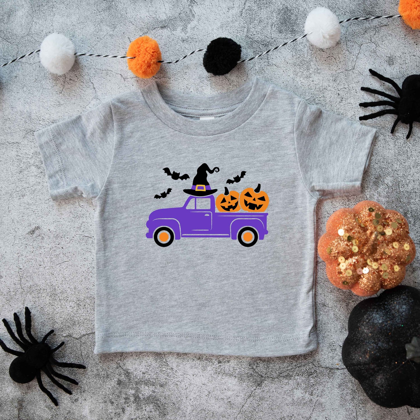 Witch Farm Truck | Toddler Graphic Short Sleeve Tee