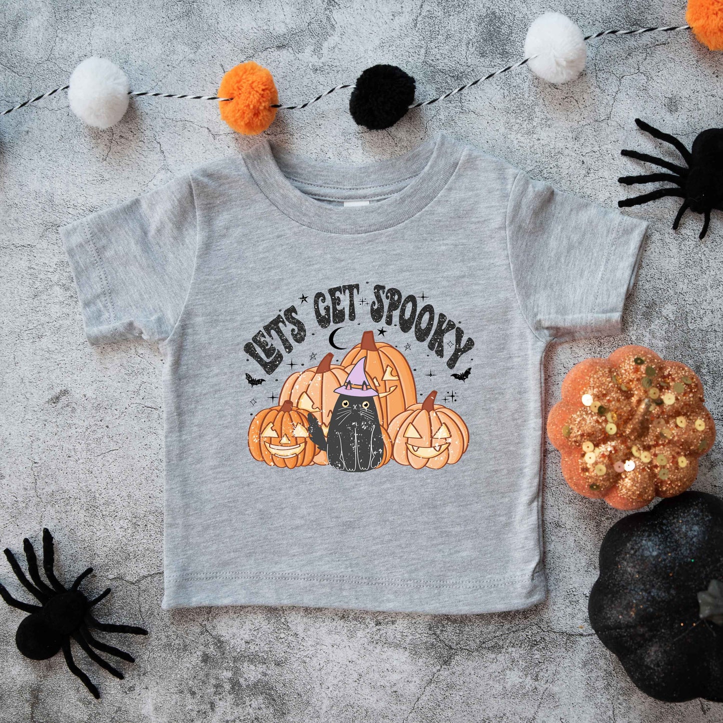 Let's Get Spooky | Youth Graphic Short Sleeve Tee