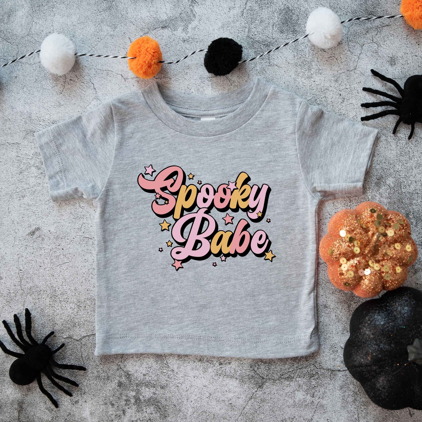 Spooky Babe Colorful | Youth Graphic Short Sleeve Tee