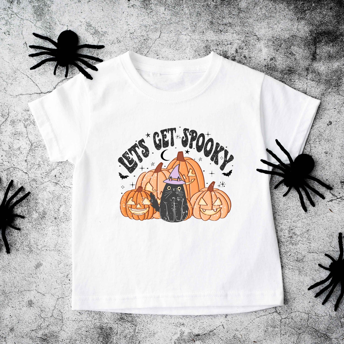Let's Get Spooky | Toddler Graphic Short Sleeve Tee