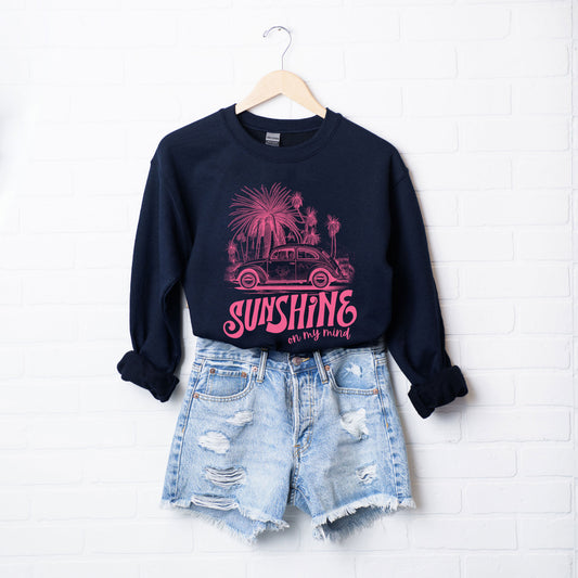 Sunshine On My Mind Car | Sweatshirt