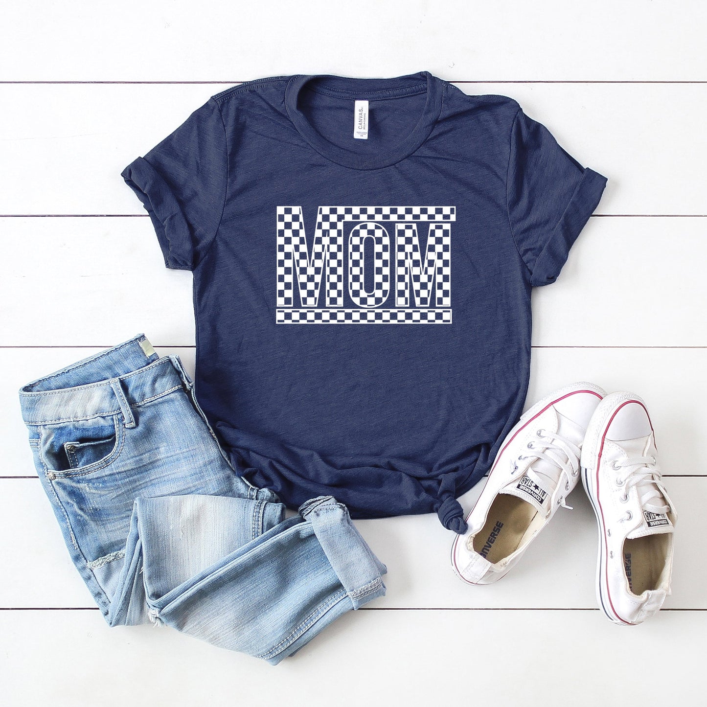 Mom Checkered Box / Mini Checkered Box | Mom & Me Set