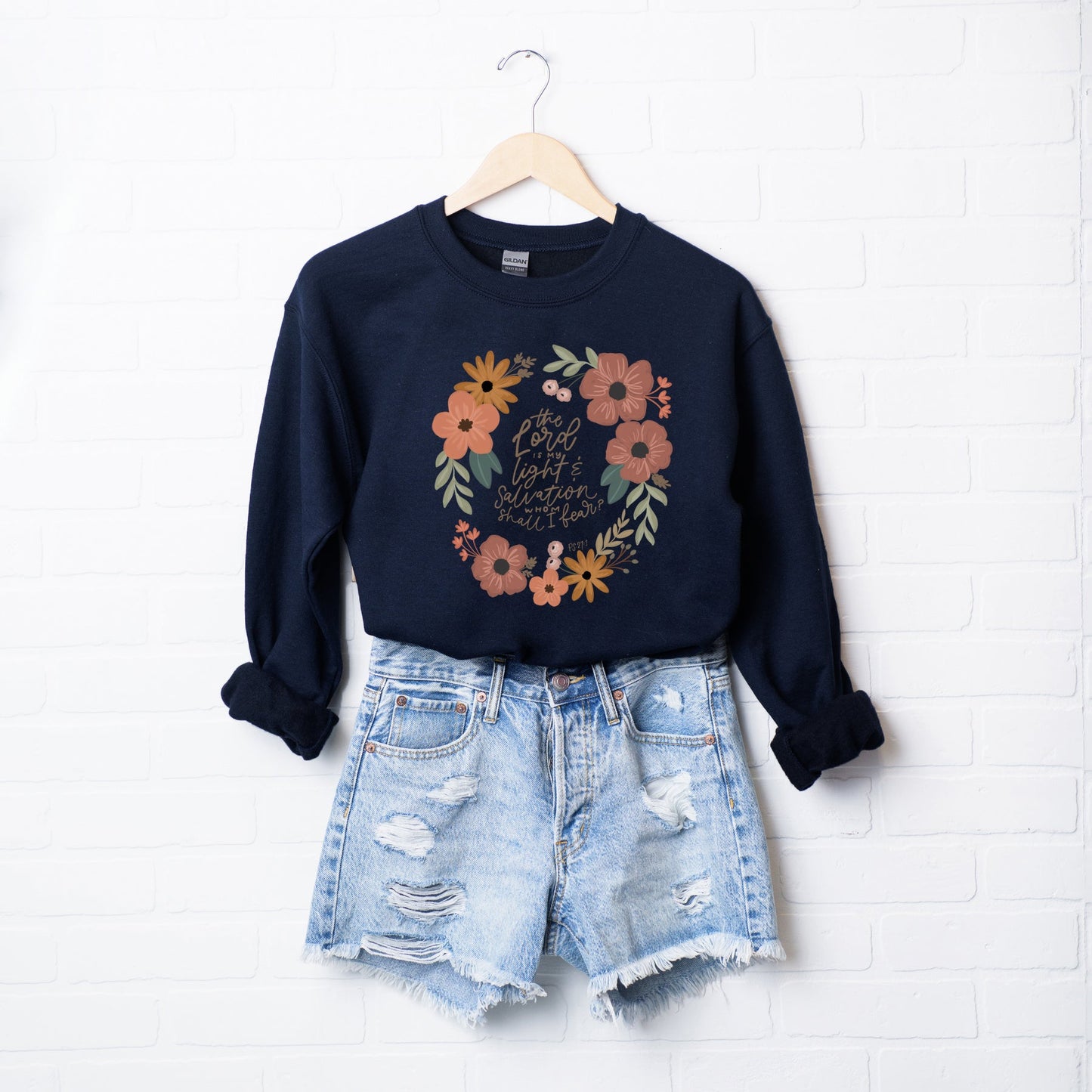The Lord Is My Light| Graphic Sweatshirt