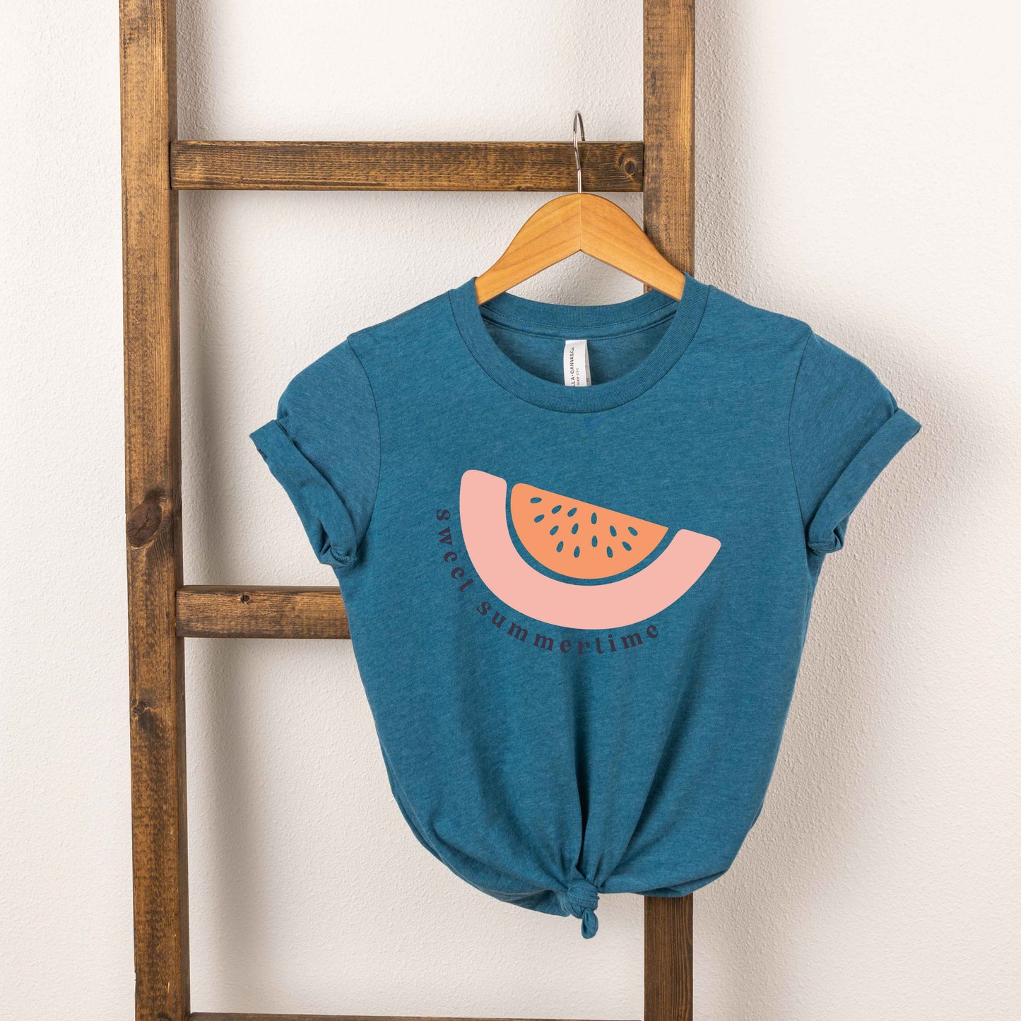 Sweet Summertime Watermelon | Toddler Short Sleeve Crew Neck