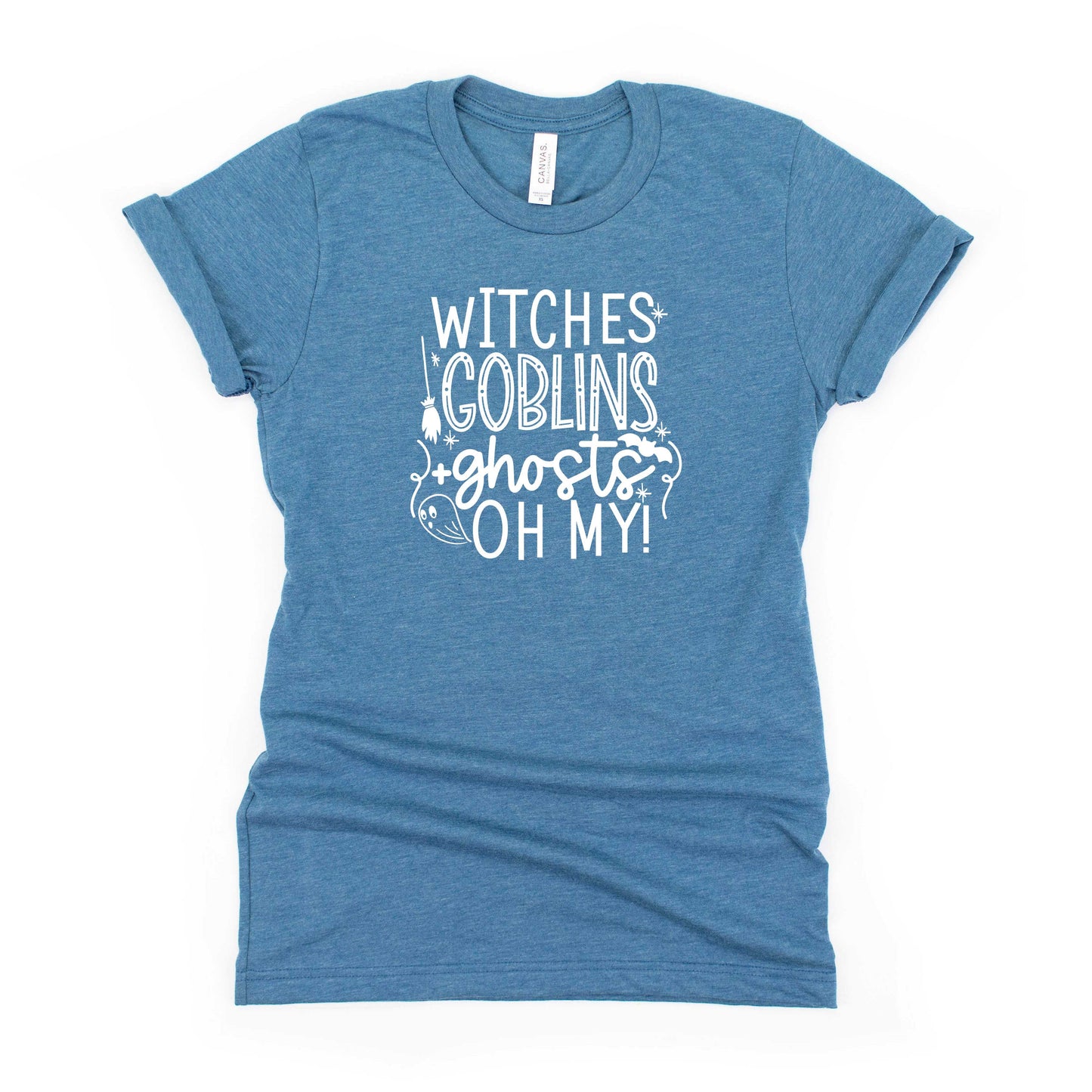 Witches Goblins Ghosts | Youth Short Sleeve Crew Neck