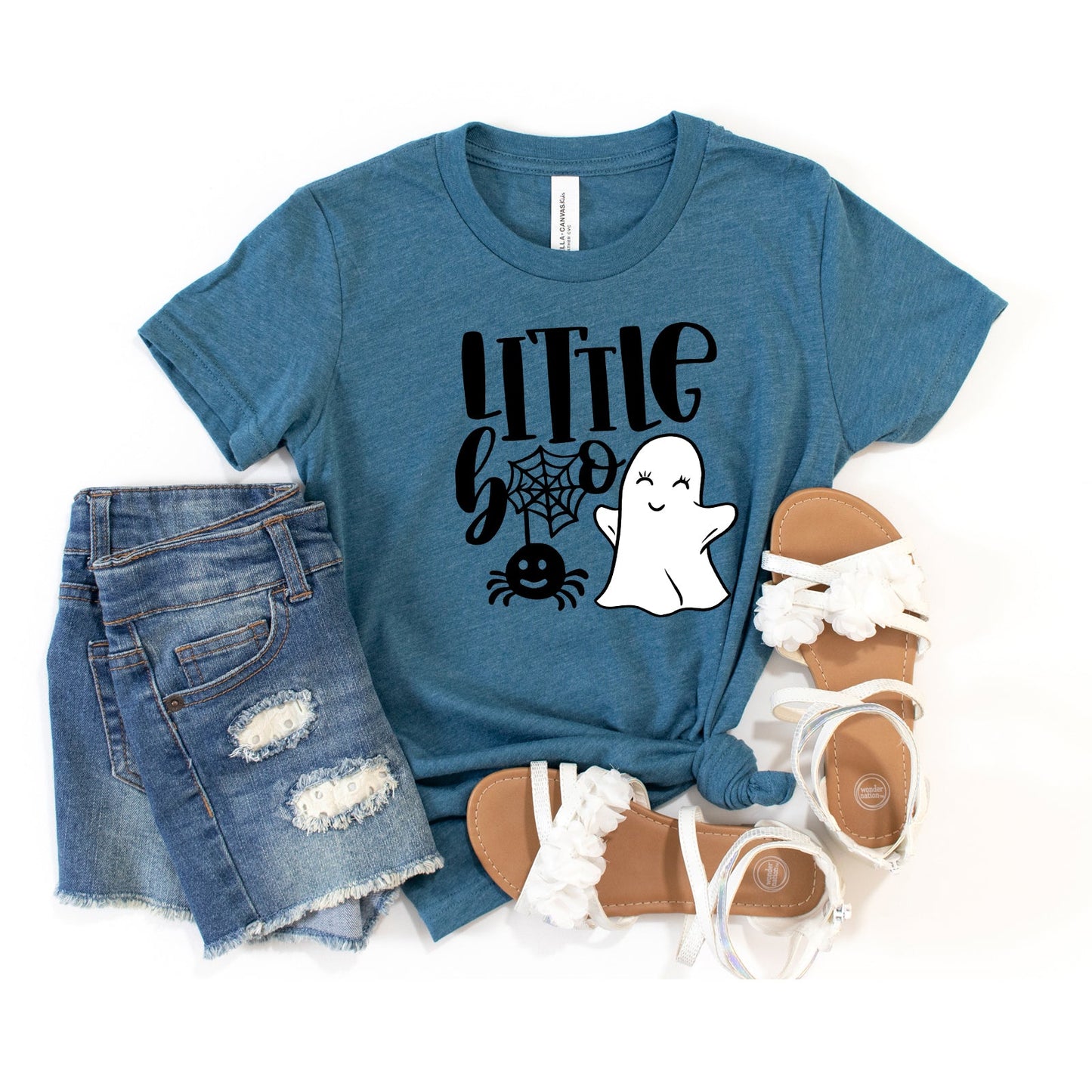 Little Boo Ghost | Youth Short Sleeve Crew Neck