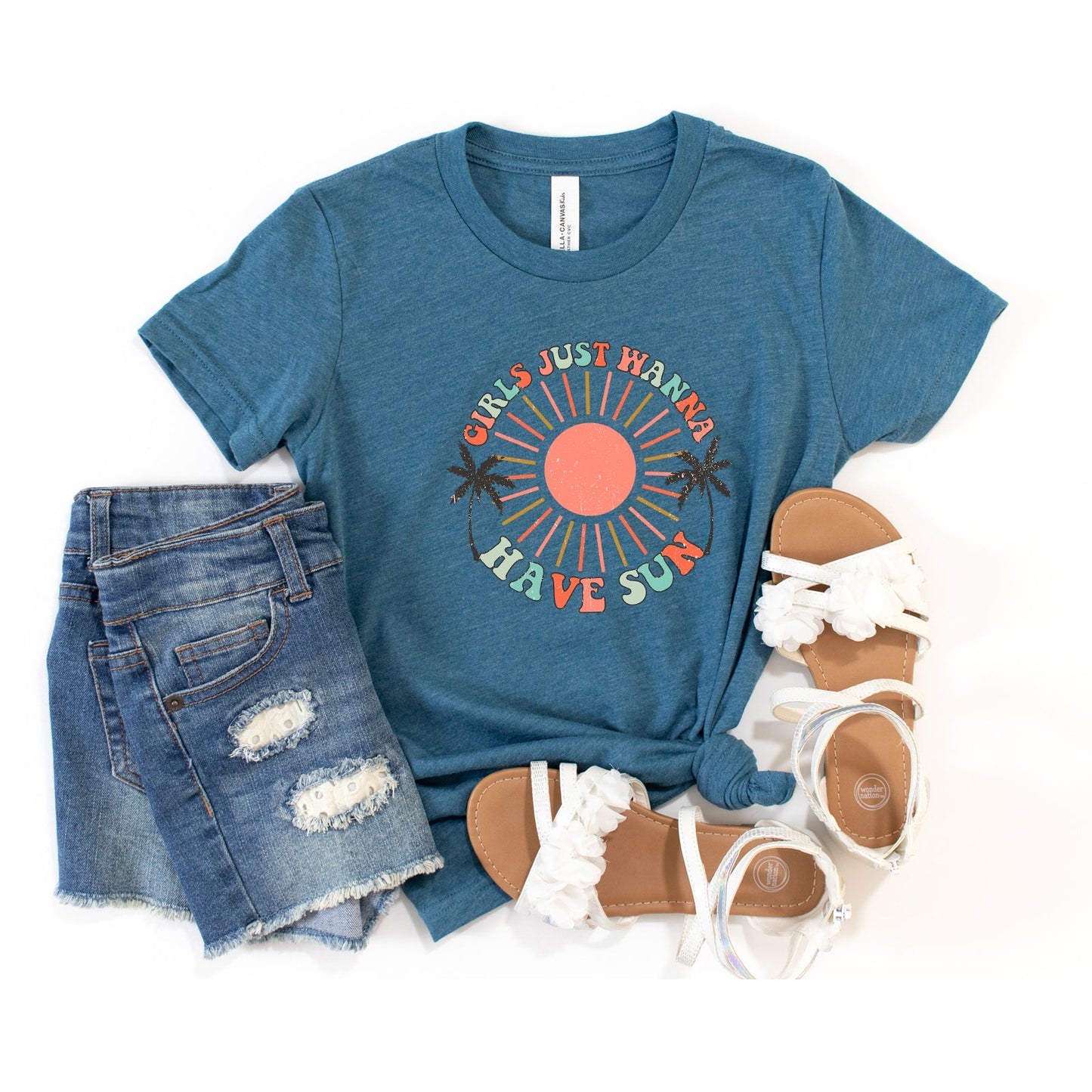 Boho Girls Have Sun | Youth Short Sleeve Crew Neck