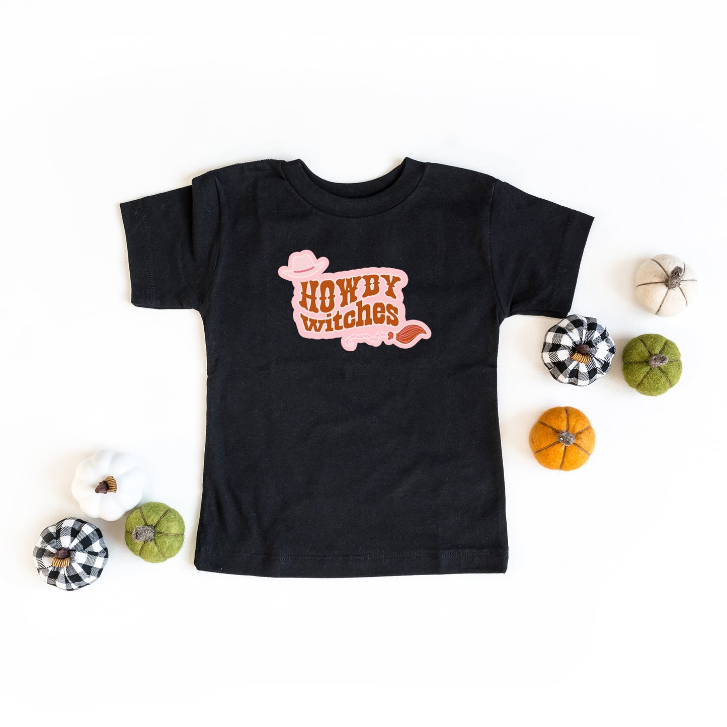 Howdy Witches | Toddler Graphic Short Sleeve Tee