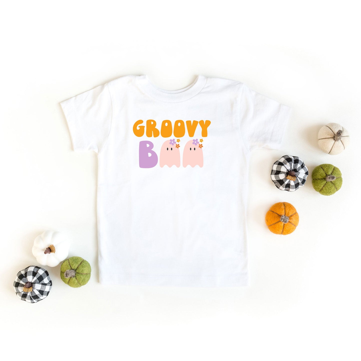 Groovy Boo Ghost | Youth Graphic Short Sleeve Tee