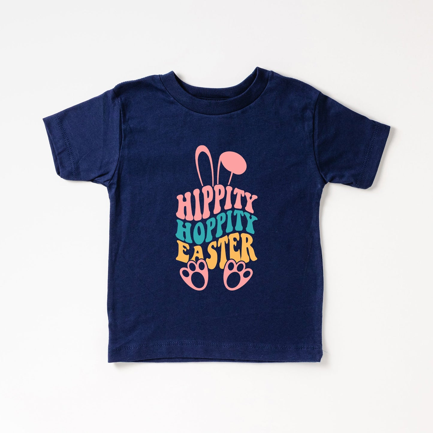 Hippity Hoppity Easter | Toddler Short Sleeve Crew Neck
