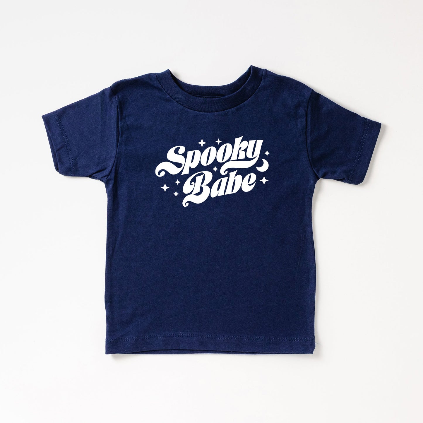Spooky Babe Stars | Toddler Short Sleeve Crew Neck