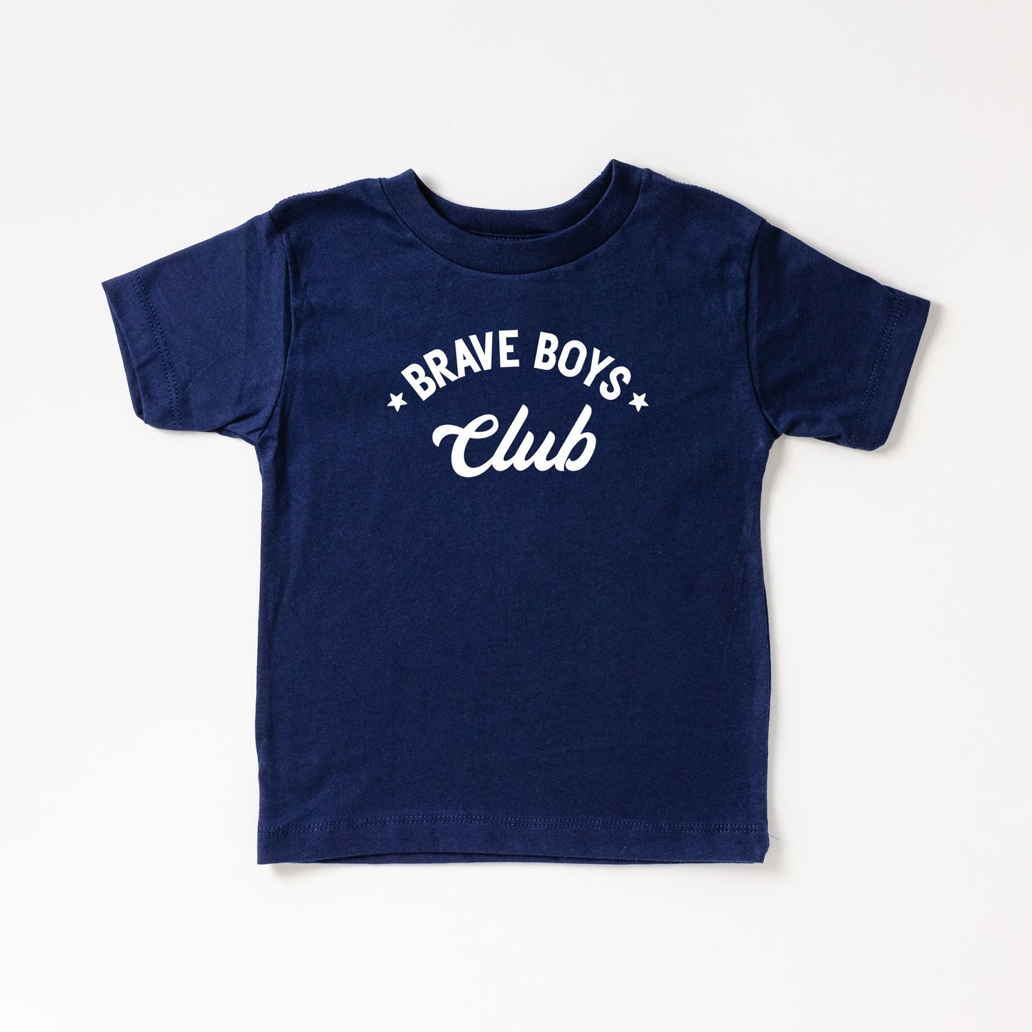Brave Boys Club Stars | Toddler Short Sleeve Crew Neck