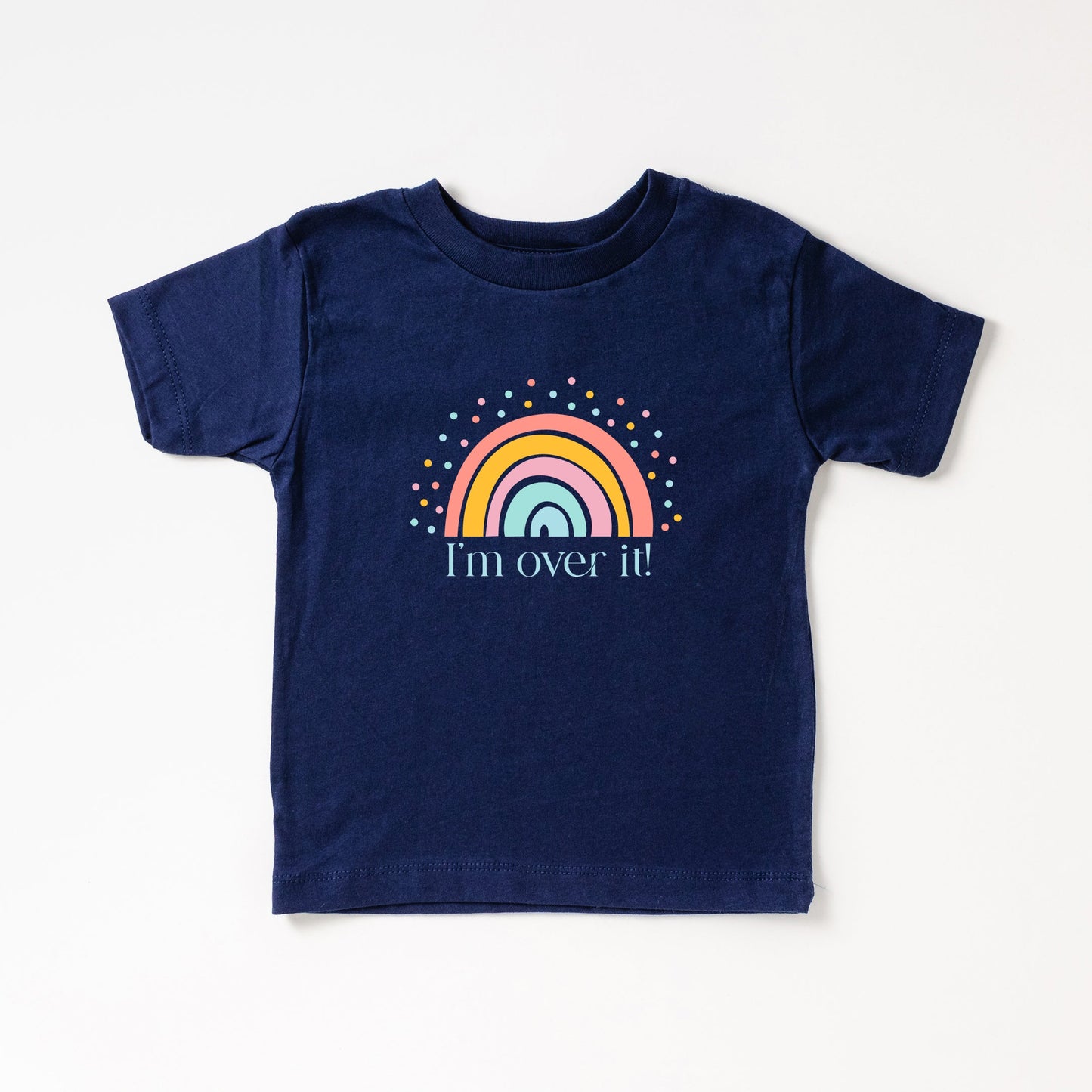 Over It Rainbow | Toddler Short Sleeve Crew Neck