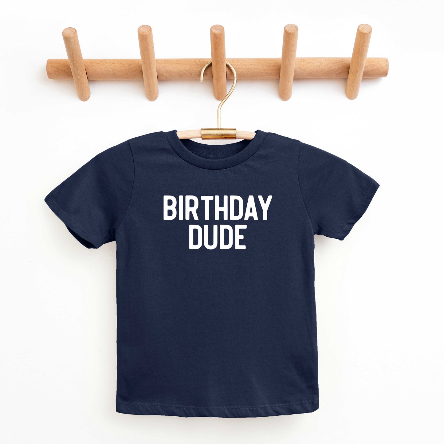 Birthday Dude Bold | Toddler Graphic Short Sleeve Tee