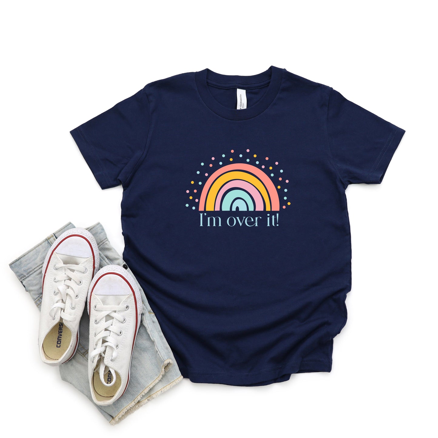 Over It Rainbow | Youth Short Sleeve Crew Neck